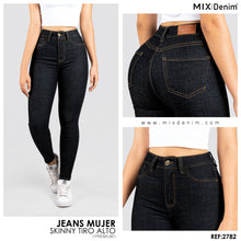 Cargar imagen en el visor de la galería, JEAN MUJER SKINNY TIRO ALTO 2782